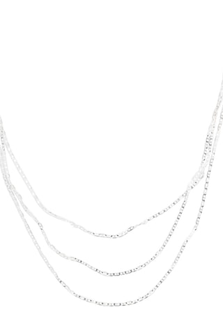 Collier multi rangs - Argent
