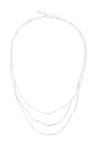 Collier multi rangs - Argent