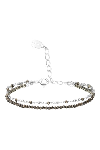 Bracelet - Argent et pyrites
