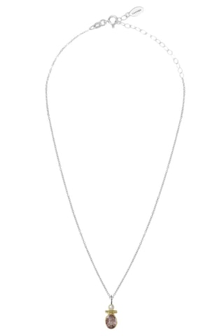 Collier - Argent et quartz