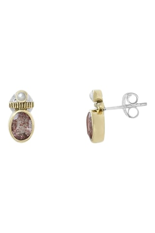 Puces - Argent et quartz