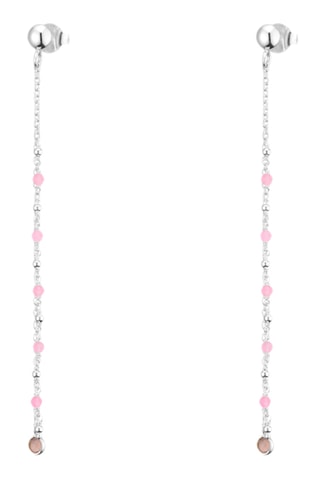 Boucles d’oreilles - Argent et calcédoines