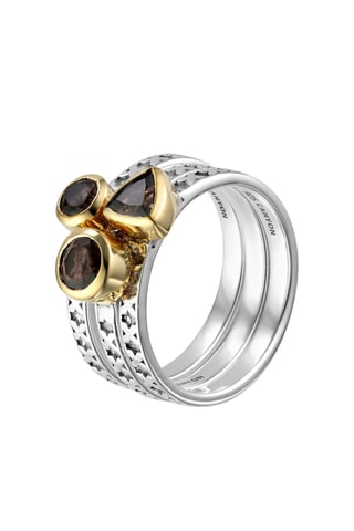 Bague Argent et quartz