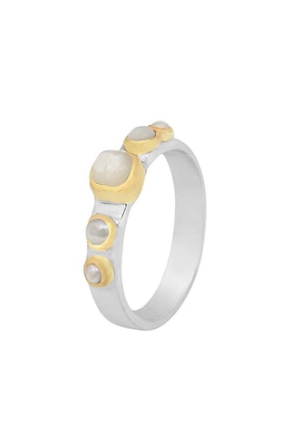 Bague Argent et nacre