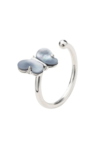 Bague - Argent et nacre