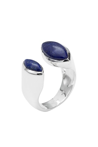 Bague - Argent et lapis-lazuli