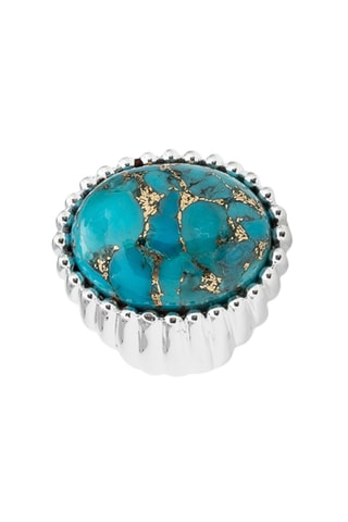 Bague - Argent et turquoise