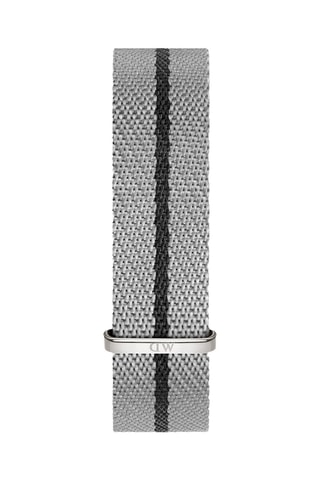 Montre à quartz en polyester Iconic 36 - Gris et noir