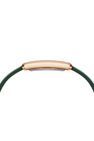 Montre à quartz en cuir Bound RG - Vert et doré rose