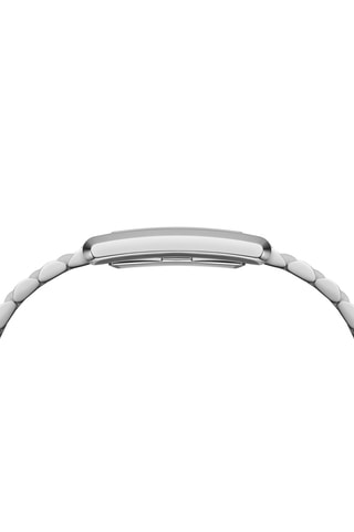 Montre à quartz en acier inoxydable Bound - Argenté et blanc