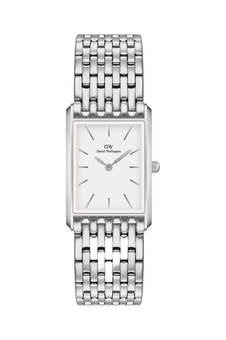 Montre à quartz en acier inoxydable Bound - Argenté et blanc
