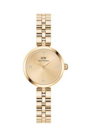 Montre à quartz en acier inoxydable Elan Lumine 22 - Doré