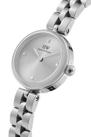 Montre à quartz en acier inoxydable Elan Lumine 22 - Argenté