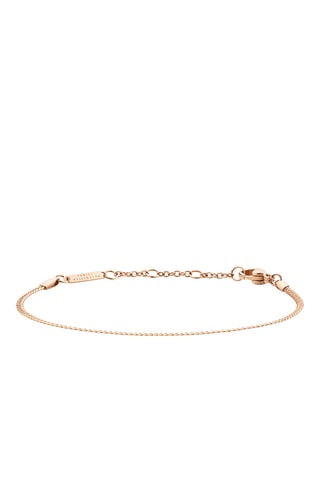 Bracelet Elan Flat Chain - Doré rose