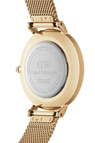 Montre à quartz en acier inoxydable Petite 36 Evergold - Doré et noir