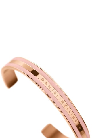 Jonc Emalie Medium 
Rose et doré rose