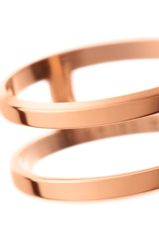 Bague Elan Dual 54 Doré rose