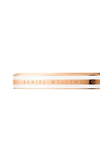 Jonc Emalie Medium - 
Doré rose et blanc