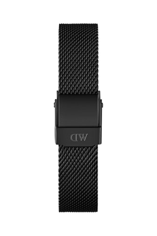 Montre à quartz en acier Ashfield - Noir  - 36 mm