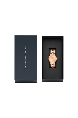 Montre en acier Iconic Link Unitone - 28 mm - Doré rose