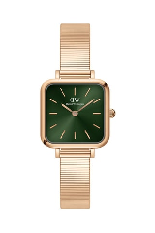 NC COLORIS
Montre à quartz en acier Quadro Studio - 22 x 22 mm - Doré et vert