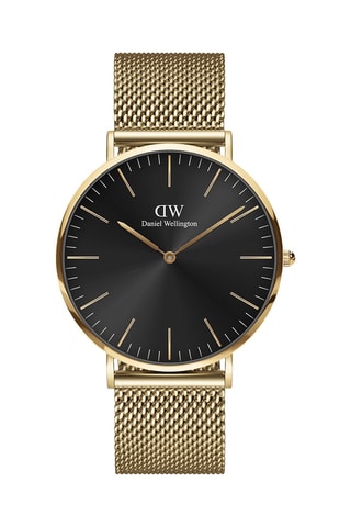 Montre à quartz en plaqué or jaune Classic Evergold