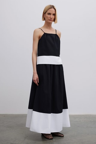 Camisola de alças - Preto