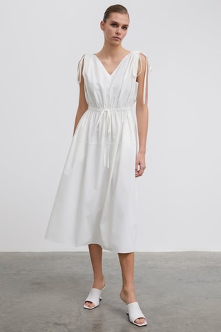 Vestido midi - Branco