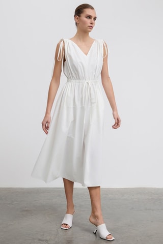Vestido midi - Branco