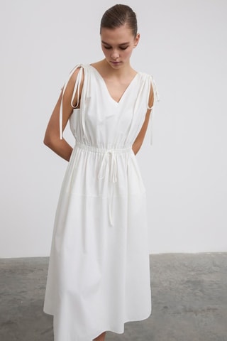 Vestido midi - Branco