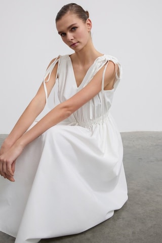 Vestido midi - Branco