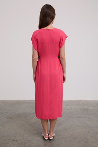 Vestido traçado - Rosa