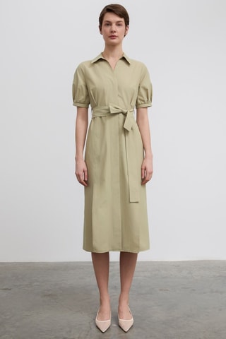 Vestido midi - Verde