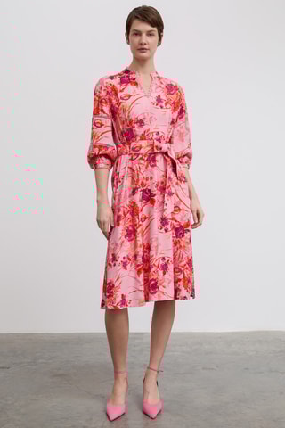 Vestido estilo patinadora - Rosa