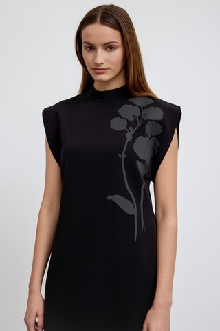 Vestido midi - Preto