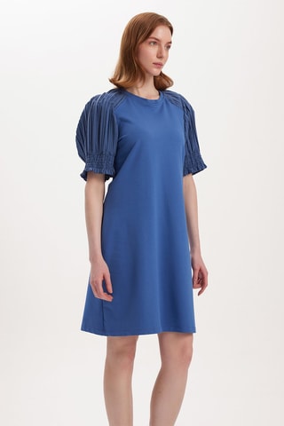 Vestido midi - 
Azul