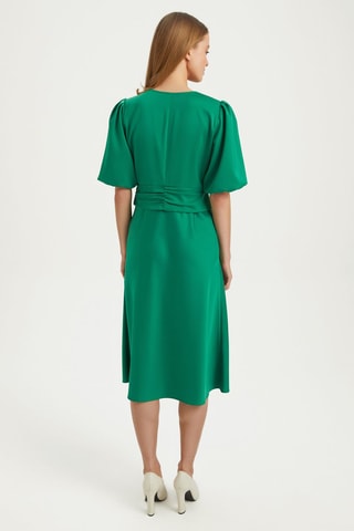 Vestido midi - 
Verde