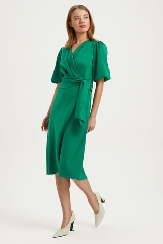 Vestido midi - 
Verde