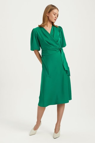 Vestido midi - 
Verde