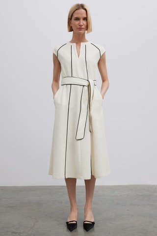 Vestido midi - Branco