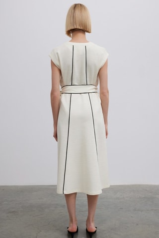 Vestido midi - Branco