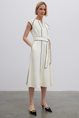 Vestido midi - Branco