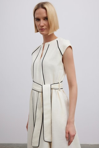 Vestido midi - Branco