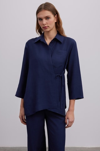 Camisa - Azul-marinho