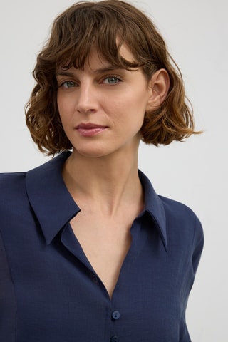 Camisa - Azul-marinho