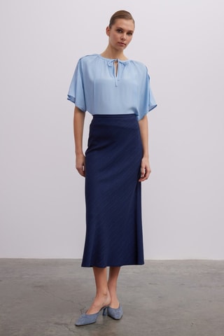 Blusa - Azul-claro