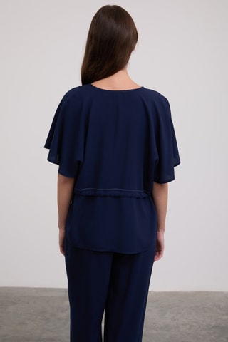 Blusa - Azul-marinho