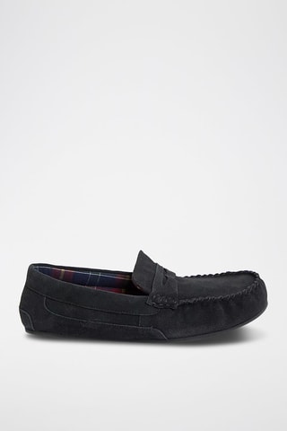 Mocassins em nobuck - Preto