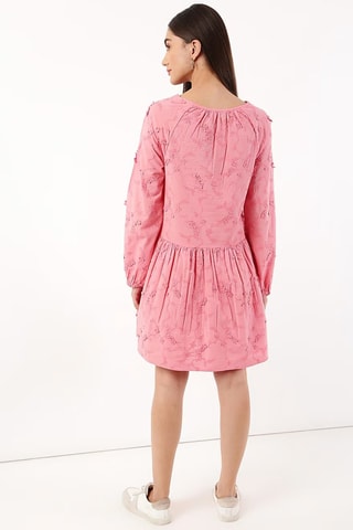 Vestido estilo patinadora - Rosa