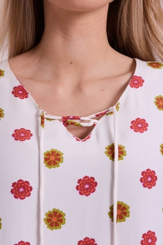 Vestido direito - Marfim